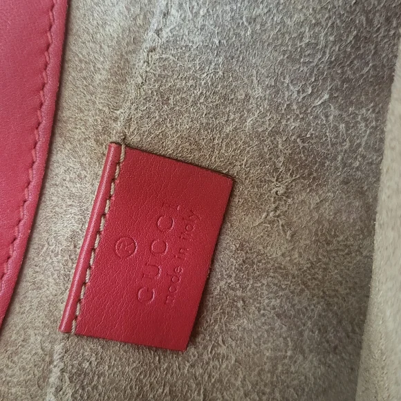 Gucci Red and Brown Women's Clutch Bag - Picture 9 of 11